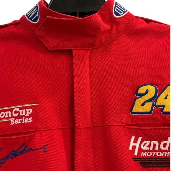 Vintage Jeff Gordon 24 Dupont Multi-Color Chase Authentics NASCAR Jacket M” - Picture 11 of 15